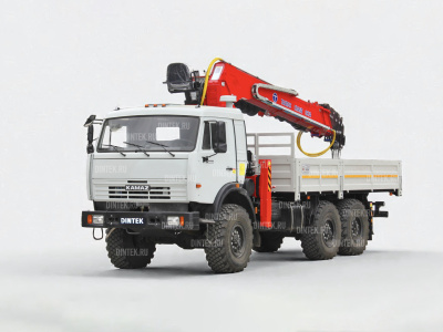 Бурильно-крановая машина БКМ-TAURUS 086A на базе КАМАЗ 43118